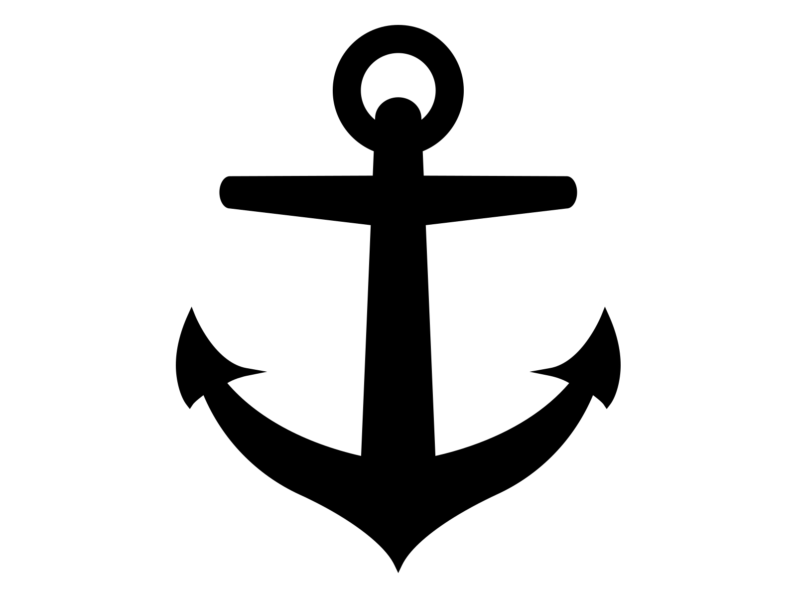 EMPIRE DESIGN Anchor Nautical Boat Car Sticker Vinyl Decal