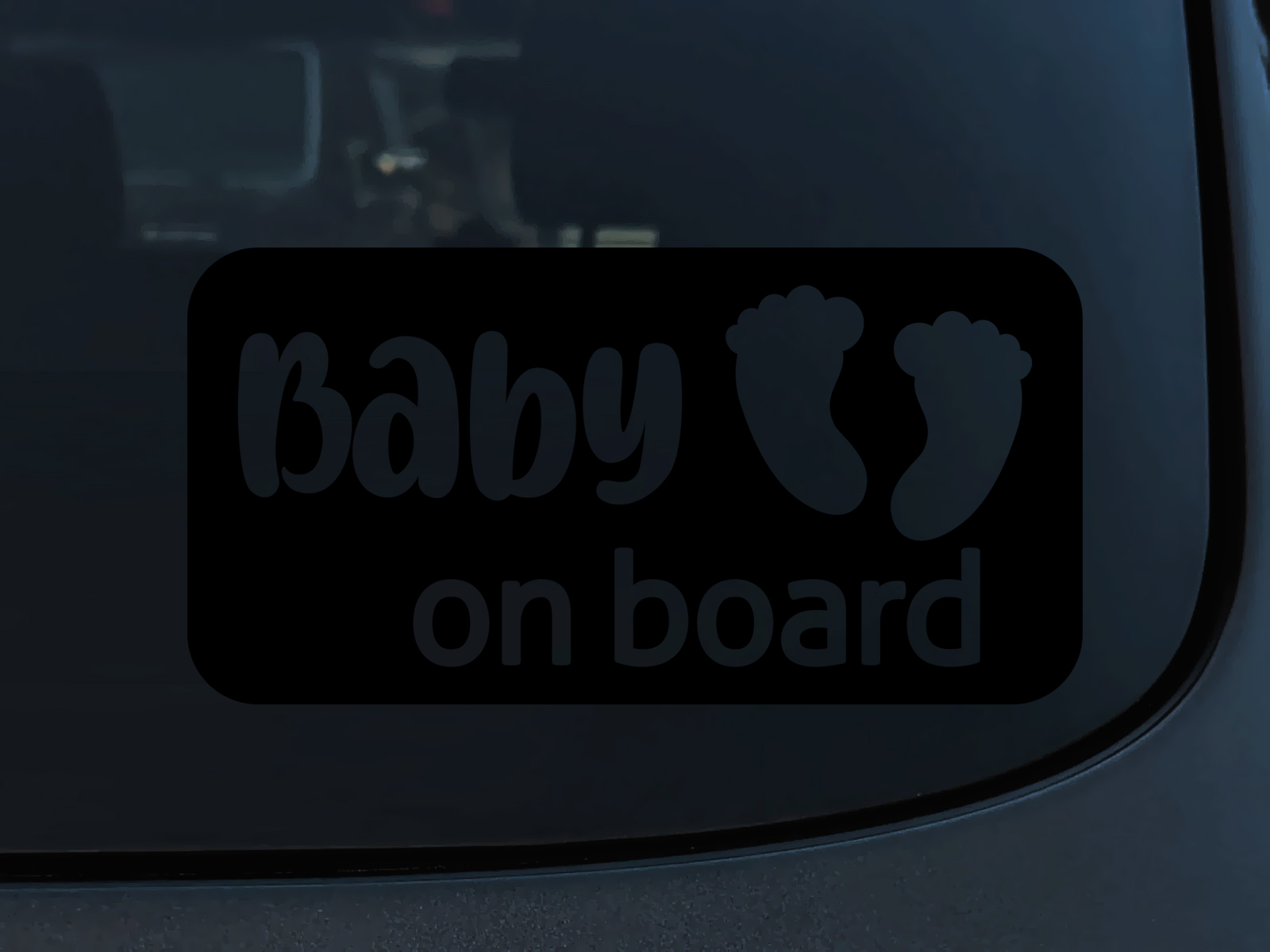 EMPIRE DESIGN Baby on Board – 6.5″ x 3.3″ – Child in Car Vinyl Decal Sticker